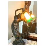Art Nouveau Crosa Lamp