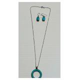 Sterling Necklace/ Earring Set
