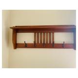 Mission Style Coat Rack