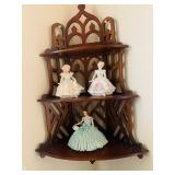 Vintage Corner Shelf