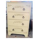 Beige Vintage Dresser