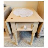 White Washed End table