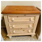 White Washed Nightstand