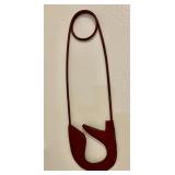 Large Safety Pin Decor