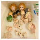 Porcelain Doll Heads