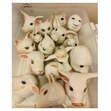 Porcelain Animal Doll Heads