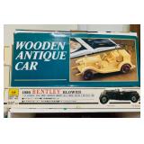 Wooden Antique Car Model
