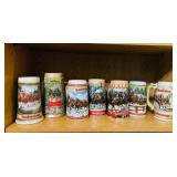 Budweiser Beer Steins