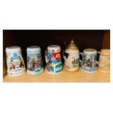 Oak Tree Assorted Beer Steins