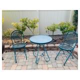 Metal Bistro Set