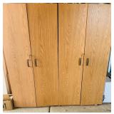 (2) Locking Cabinets w/Keys