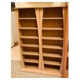 (2) Media Shelves