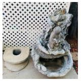 3 pc. Concrete Fountain