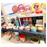 Vintage Metal Tins