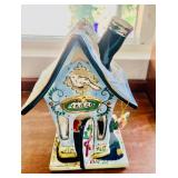 Blue Sky Tea Light Houses