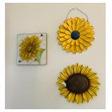 Metal Sunflower Decor