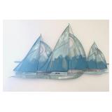 Metal Sailboat Wall Decor