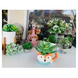 Faux Succulents