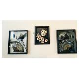 Framed Masquerade Shadow Boxes