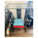 Glass / Metal Media Stand