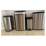 Stainless Trash Cans