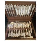 Silver Plate Flatware in Box