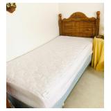 Twin Mattress & Headboard Set