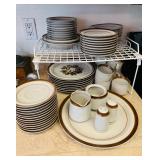 Brown Monterrey Stoneware Set