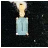 10K Topaz Pendnt
