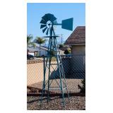 Aqua Colored Windmill