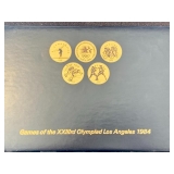 1984 Olympic Token Set