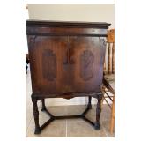 Antique Bar Cabinet