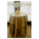 Draped Accent Table