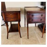 (2) Vintage Accent Tables