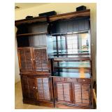 (2) Vintage Cabinets - (1) Bar Cabinet / (1) Storage Cabinet