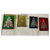 Jewelry Christmas Tree Art