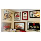 Vintage Beer Signs - Kessler - Coors - Tecate