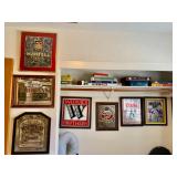 Vintage Beer / Liquor Signs - Amstel - Martel - Matilda Bay - Carolans