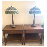 (2) Vintage Night Stands