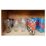 Vintage Coca Cola & RC Cola Glasses