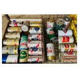 Vintage Pop Top Beer Cans