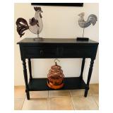 Cute Black Sofa / Console Table