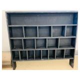 Vintage Black Shelf