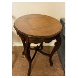 Close-up of accent table