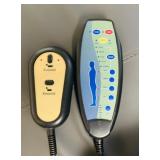 Close-up of Massage / Reclining Controls
