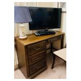 Vintage Desk / Phillips TV & DVD Player