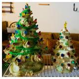Vintage Ceramic Christmas Trees