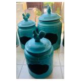 Aqua Cannister Set