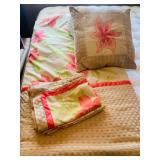 King Floral Comforter Set