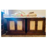 (2) Floral Nightstands